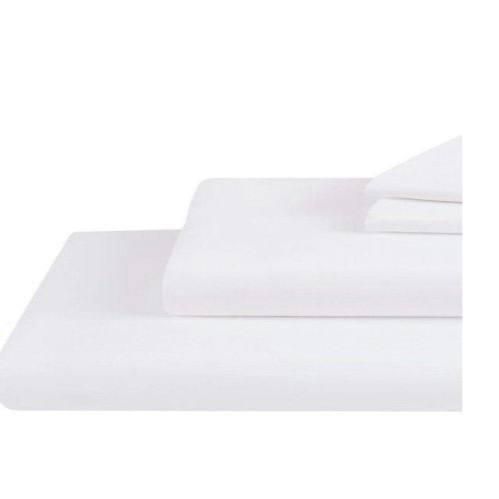 NEW Crisp White King Size Microfiber Sheet Set